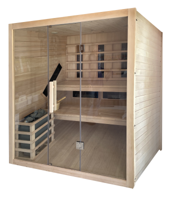 Kombinirana savna za šest oseb.