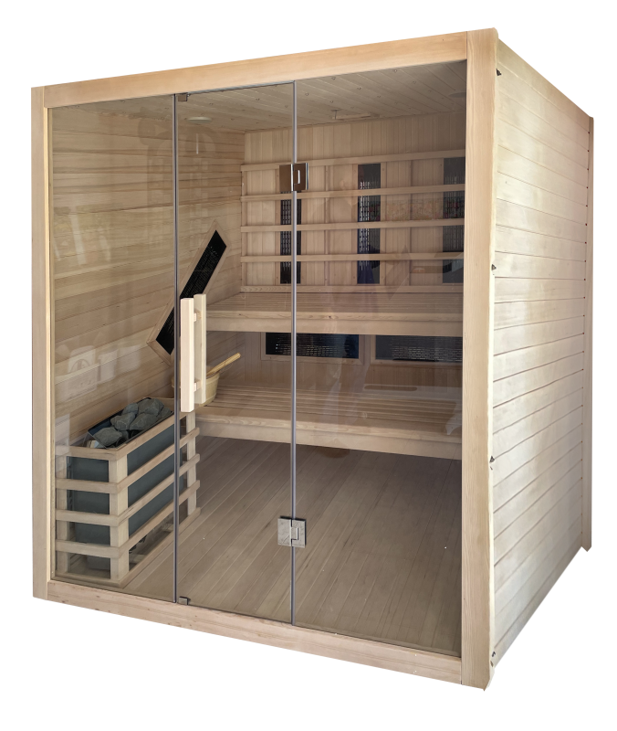 Kombinirana savna za šest oseb.