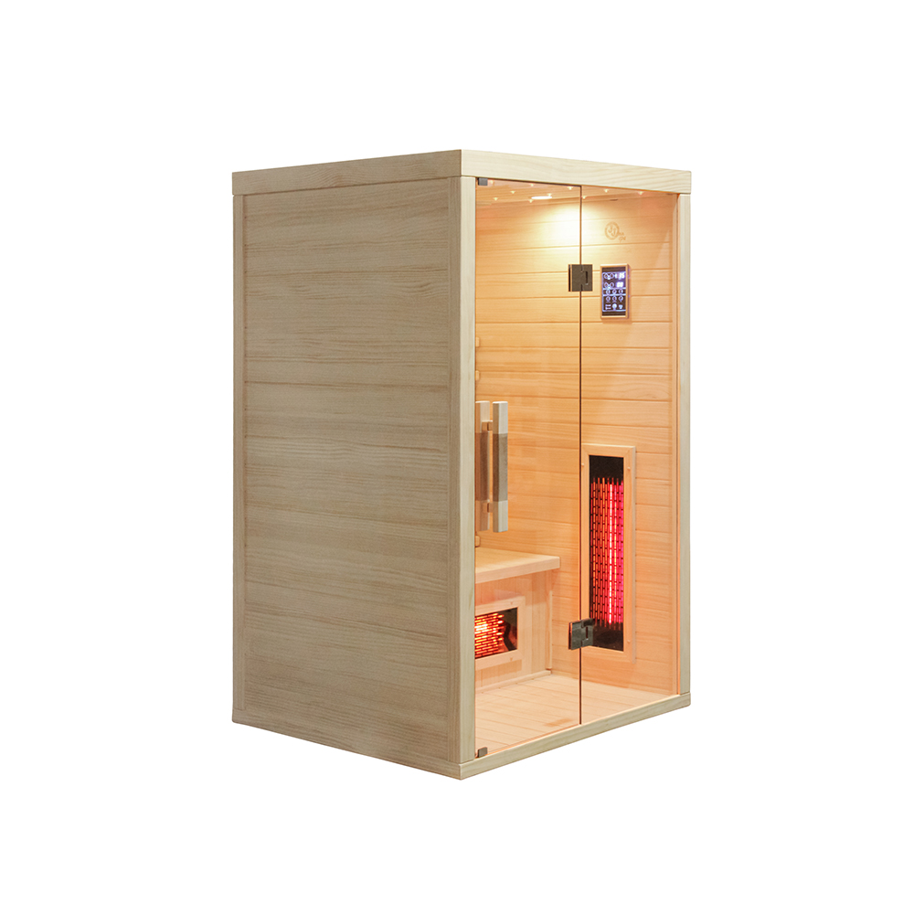 Infrared sauna for two people.