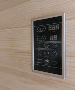 Control panel in the sauna.