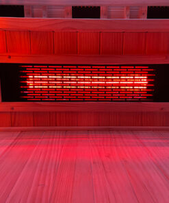 Sprednji ir grelec v savni.