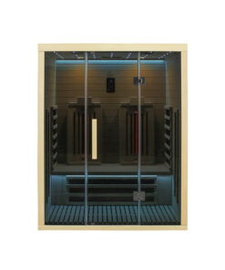 IR savna jip150 s črnimi stekli.