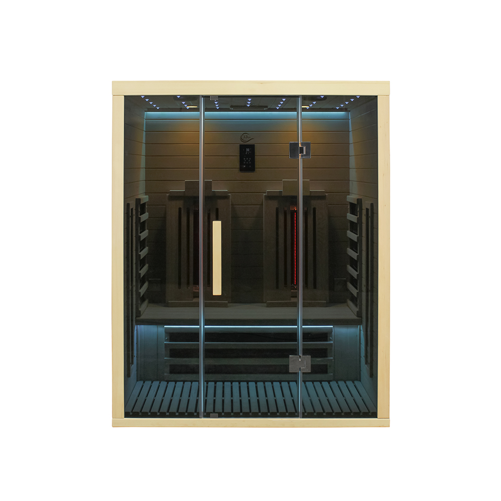 IR savna jip150 s črnimi stekli.