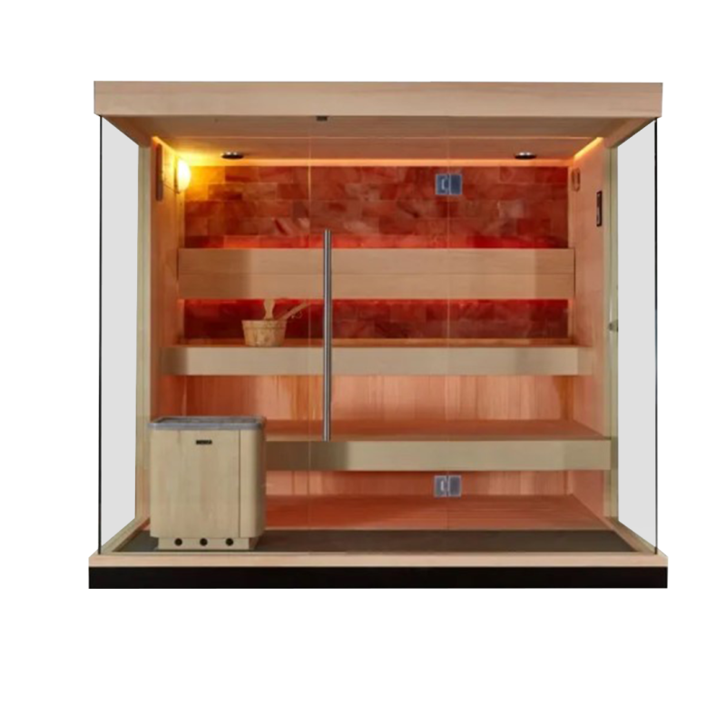 Bio zeliščna solna savna.