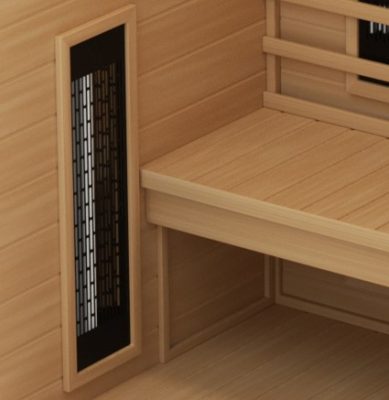 Bočni grelec v savni.