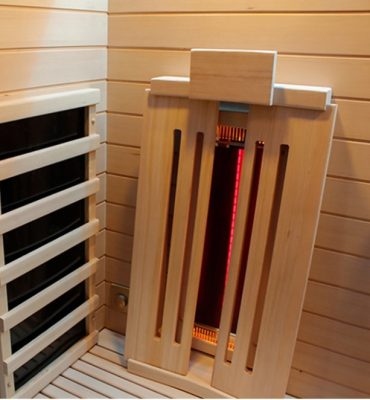 Hrbetni IR grelec v premium savni JJSPA.