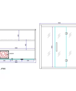Sauna plan JF180.