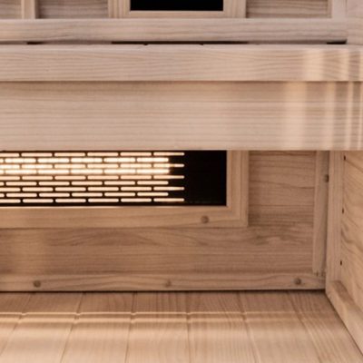 Spodnji grelec v savni JIO.