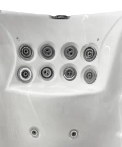 Masažne šobe v plavalnem delu protitočnega bazena Beta 6151 in Alpha 8151.