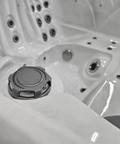 Knob for setting the power of the hydromassage jets in the Gamma 323 pool.
