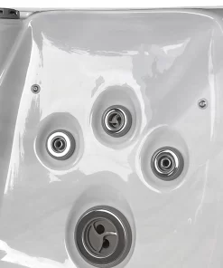 Šobe za masažo hrbta v masažnem bazenu Alpha 723.