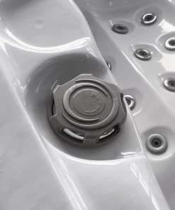 Gumb za uravnavanje jakosti šob v masažnem bazenu Alpha 723.