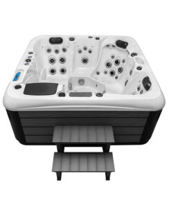 Beta 623 masažni bazen v antracit barvi.