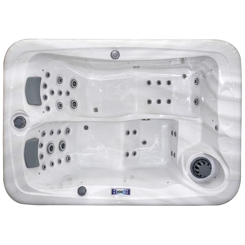 Masažni bazen Beta 520 za dve osebi, pogled od zgoraj.