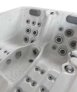 Beds in the Beta 621 hot tub.