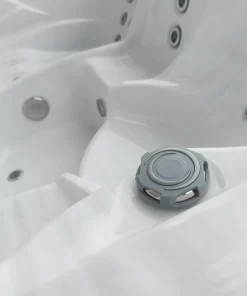 Knob for adjusting the power of the hydromassage nozzles in the Gamma 223 hot tub.
