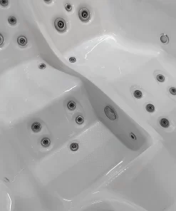 The bottom of the beta 520 massage pool.