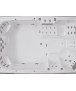 Protitočno plavalni bazen Beta 6151, pogled od zgoraj.