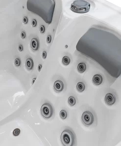 Pillow and massage nozzles in the hot tub Gamma 320.