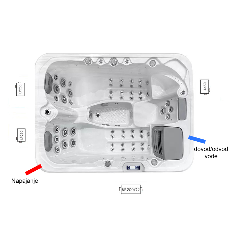 JJSPA Beta 621 - Hot tub - Image 8