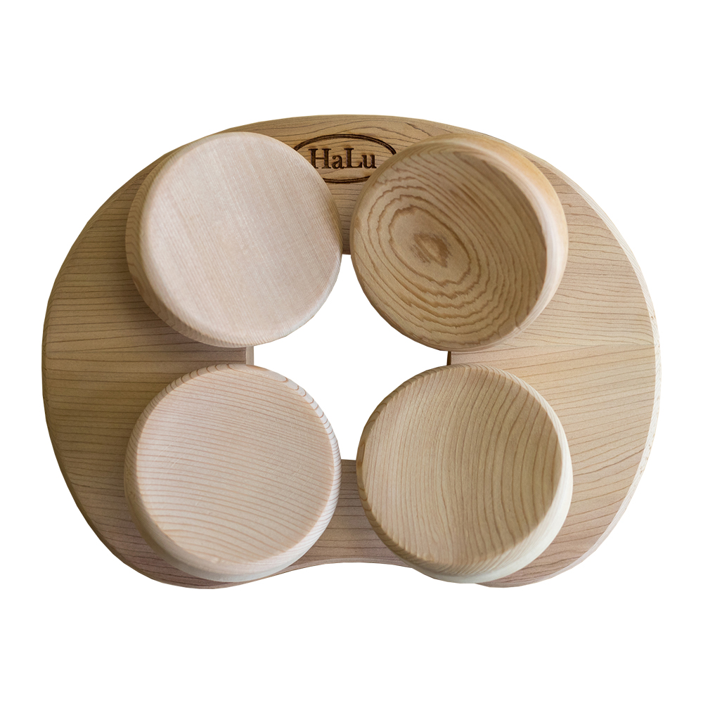 HaLu sauna headrest.