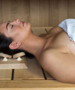 HaLu sauna headrest.