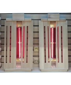 Adjustable backrests in the sauna JCP130.