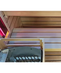 The interior of the JCP130 sauna.