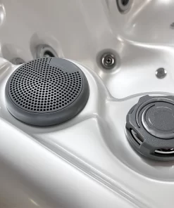 Speakers in pool JJSPA Alpha.