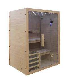 Finnish sauna JF152 with two bench levels.