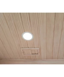 The light in the JFO Finnish sauna.