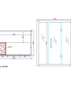 Sauna plan JFO150.