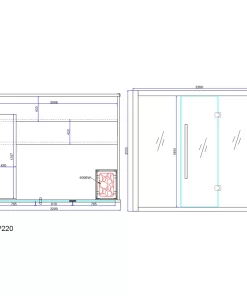 Sauna plan JFP220.