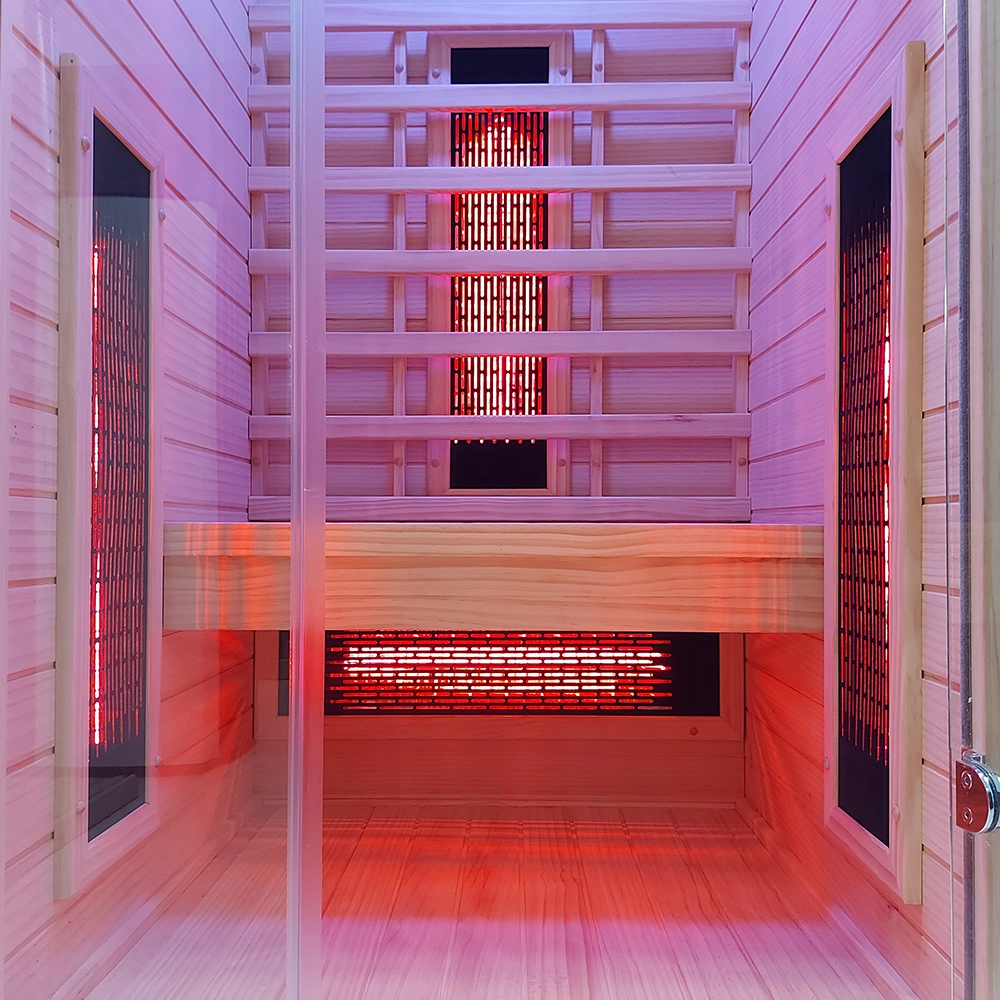 Infrared heaters in the sauna JJSPA JIO90.