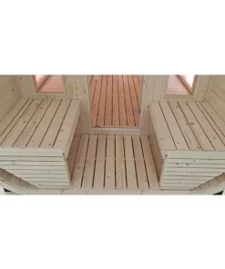 Benches outside the sauna JJSPA JZB290.