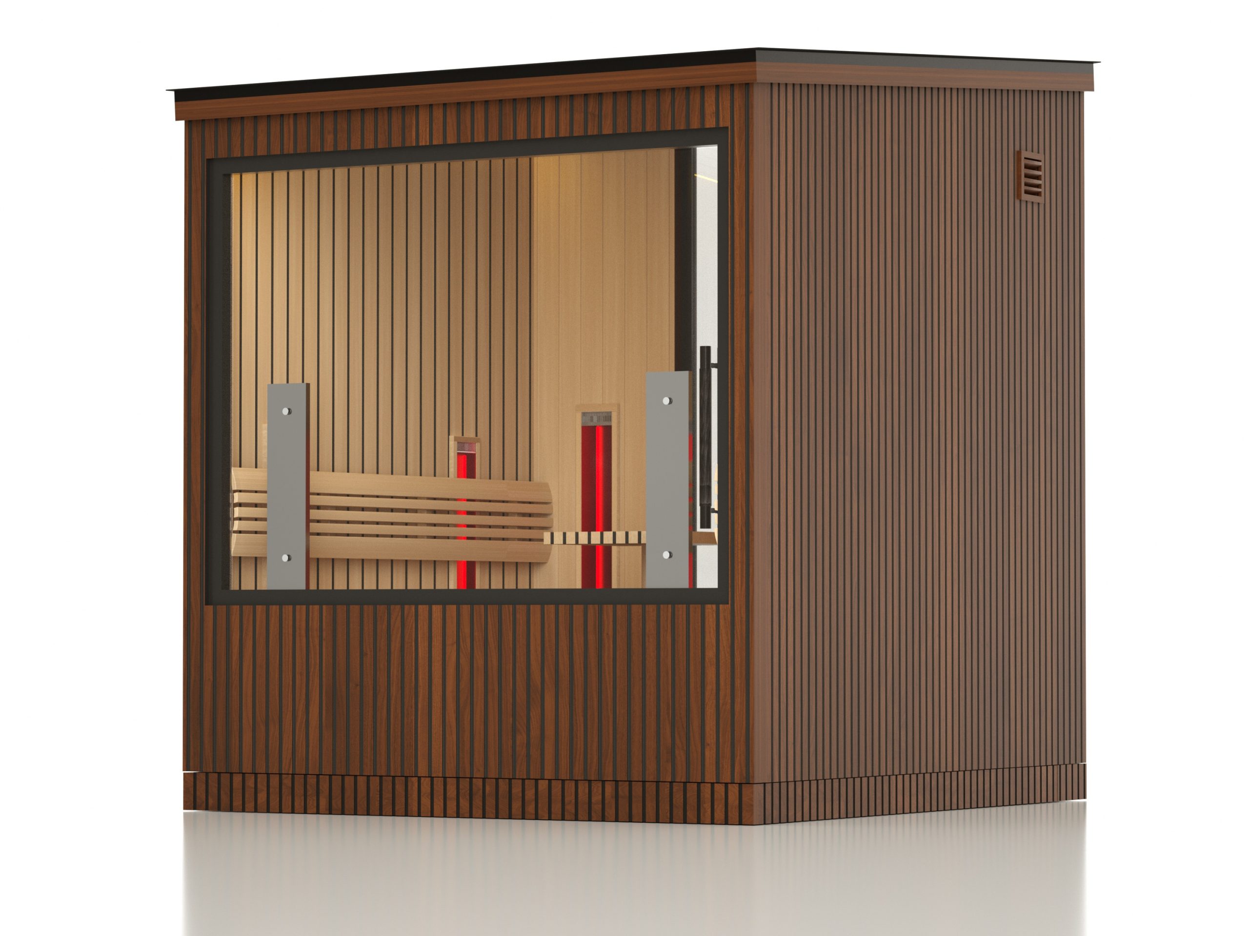 JJSPA ZEN CUBE HYBRID CLASSIC - Outdoor combination sauna - Image 8