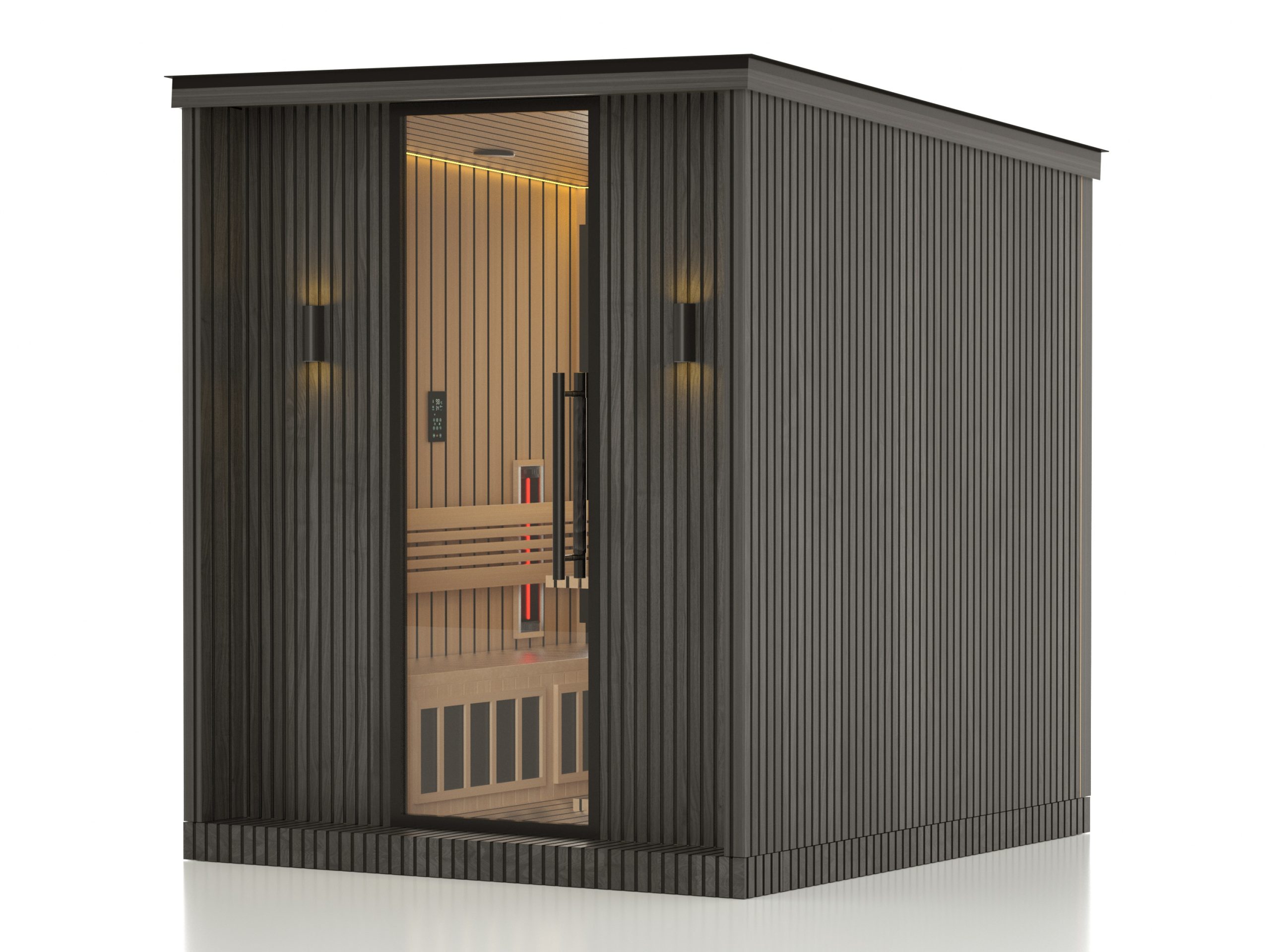 JJSPA ZEN CUBE HYBRID CLASSIC - Outdoor combination sauna - Image 7
