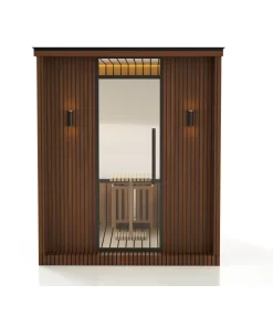 Alternative view of JJSPA ZEN CUBE COMFORT - Outdoor Finnish sauna