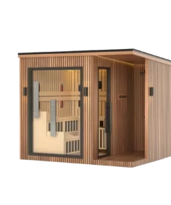 JJSPA ZEN CUBE HYBRID ELEGANCE - Zunanja kombinirana savna