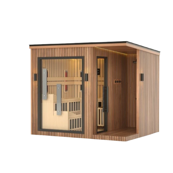 JJSPA ZEN CUBE HYBRID ELEGANCE - Zunanja kombinirana savna