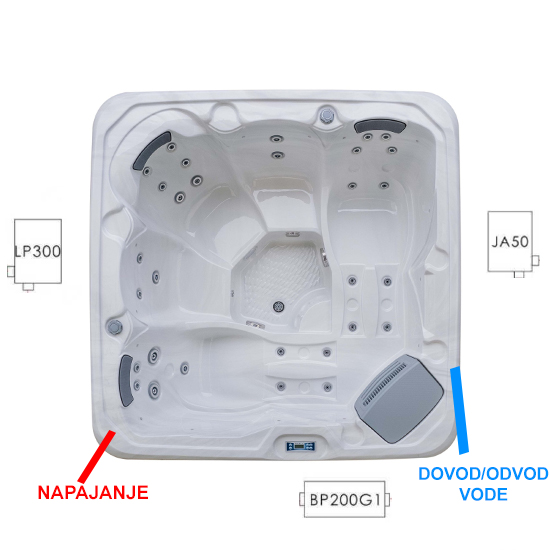 JJSPA Gamma 123 - Hot tub - Image 15