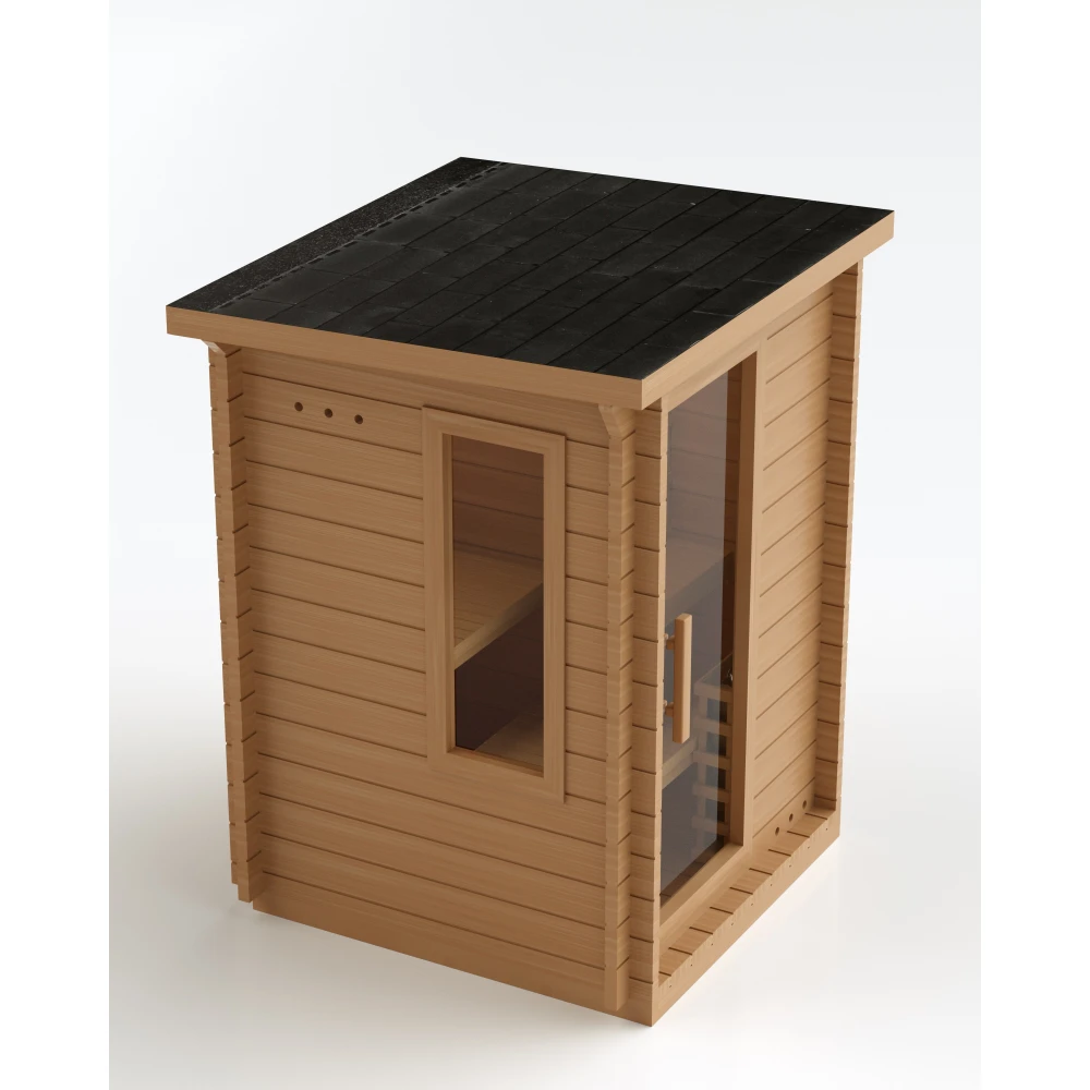 JJSPA JZC130 – Outdoor combination sauna - Image 3