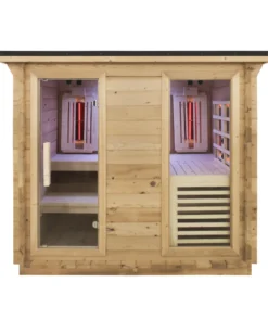 JJSPA JZC210 – Outdoor combination sauna