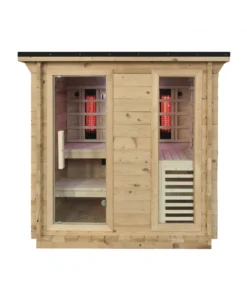JJSPA JZC180 – Outdoor combination sauna