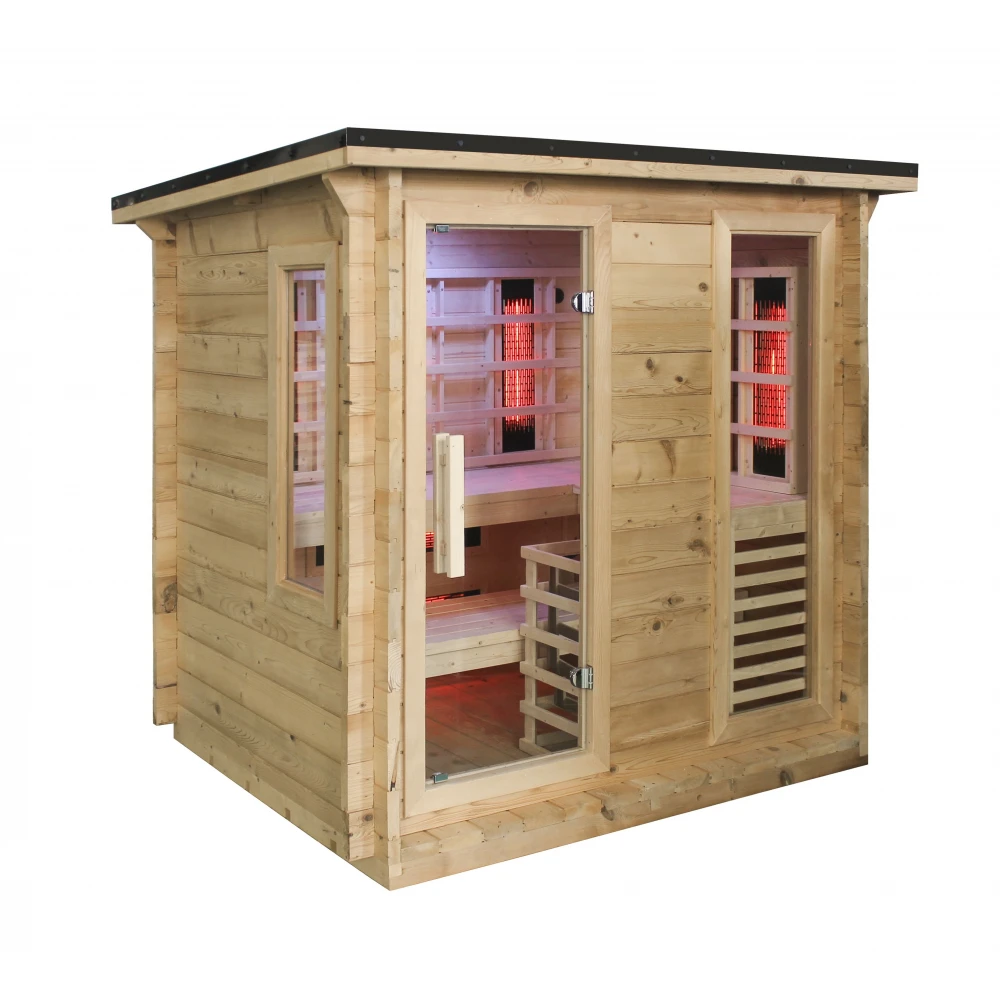 JJSPA JZC180 – Outdoor combination sauna - Image 2