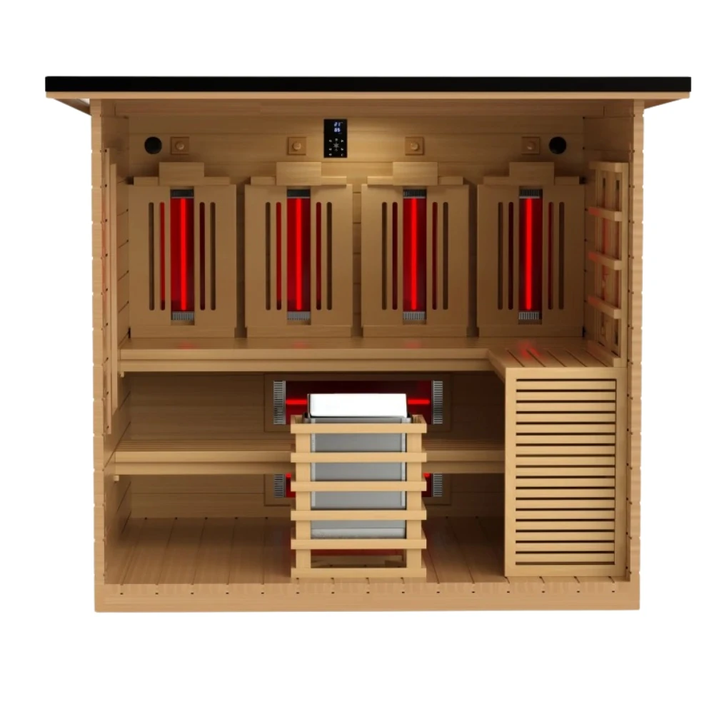 JJSPA JZC210 – Outdoor combination sauna - Image 6